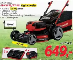 Zgonc GP-CM 36/47 S Li Highwheeler Angebot