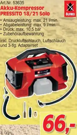 Zgonc Akku-Kompressor Angebot