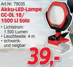 Zgonc Akku-LED-Lampe Angebot