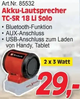 Zgonc Akku-Lautsprecher Angebot