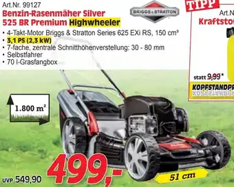Zgonc Benzin-Rasenmäher Silver Angebot