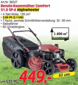 Zgonc Benzin-Rasenmäher Comfort Angebot