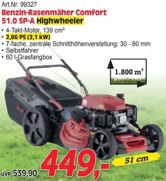 Zgonc Benzin-Rasenmäher Comfort Angebot