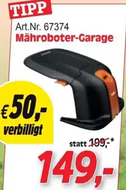 Zgonc Mähroboter-Garage Angebot