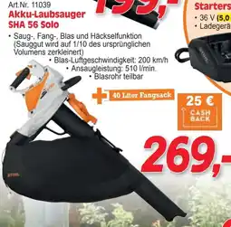Zgonc Akku-Laubsauger Angebot