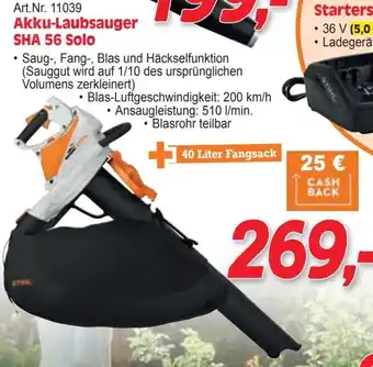 Zgonc Akku-Laubsauger Angebot