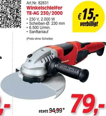 Zgonc Winkelschleifer Angebot