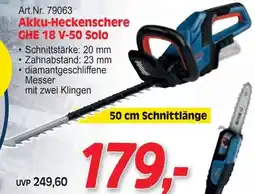 Zgonc Akku-Heckenschere Angebot