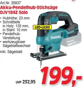 Zgonc Akku-Pendelhub-Stichsäge Angebot