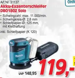 Zgonc Akku-Exzenterschleifer Angebot