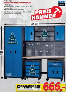 Zgonc Werkstatt-Modulsystem Angebot