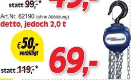 Zgonc Kettenflaschenzug Angebot