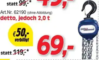 Zgonc Kettenflaschenzug Angebot
