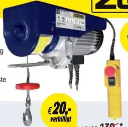 Zgonc Elektro-Seilhebezug Angebot