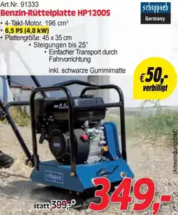 Zgonc Benzin-Rüttelplatte Angebot