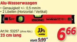 Zgonc Alu-Wasserwaagen Angebot