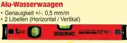 Zgonc Alu-Wasserwaagen Angebot
