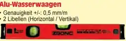 Zgonc Alu-Wasserwaagen Angebot