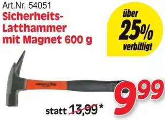 Zgonc Sicherheits- Latthammer mit Magnet Angebot