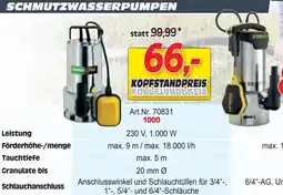 Zgonc Schmutzwasserpumpen Angebot