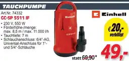 Zgonc Tauchpumpe Angebot