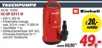 Zgonc Tauchpumpe Angebot