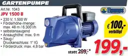 Zgonc Gartenpumpe Angebot
