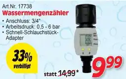 Zgonc Wassermengenzähler Angebot