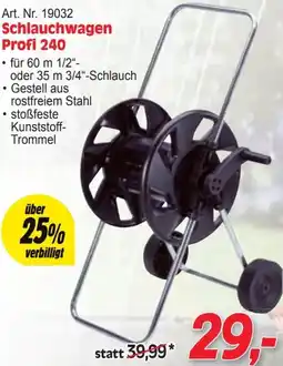 Zgonc Schlauchwagen Profi Angebot