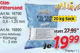 Zgonc Glas- Filtersand Angebot