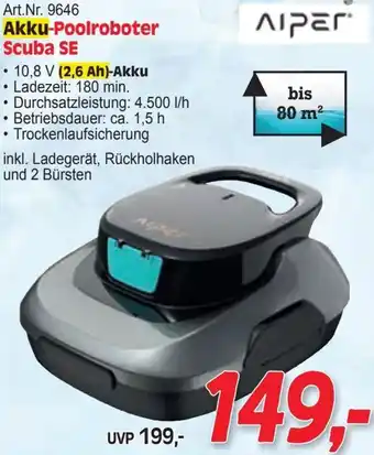 Zgonc Akku-Poolroboter Angebot