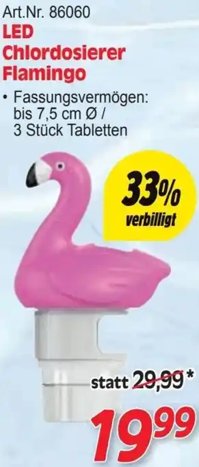 Zgonc LED Chlordosierer Flamingo Angebot