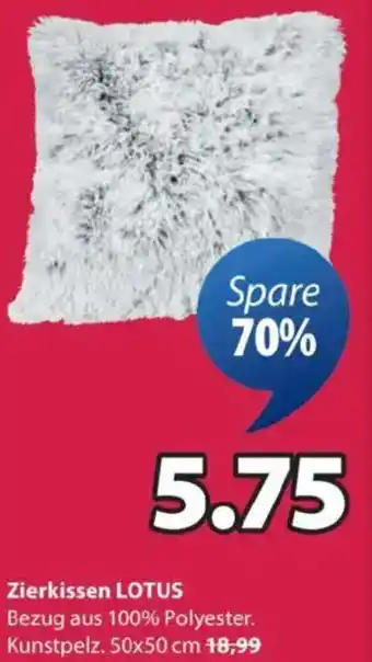 JYSK Zierkissen lotus Angebot