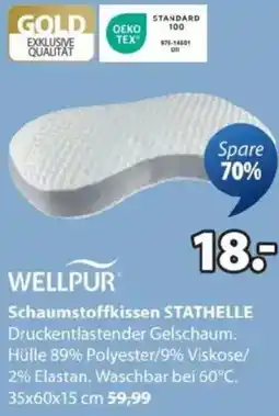 JYSK Schaumstoffkissen stathelle Angebot