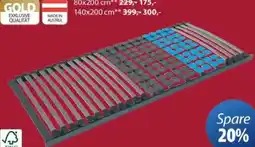 JYSK Optimo Lattenrost Angebot