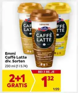 Billa Emmi Caffè Latte div. Sorten Angebot