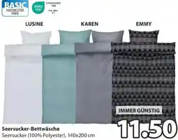 JYSK Seersucker-Bettwäsche Angebot