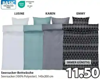 JYSK Seersucker-Bettwäsche Angebot