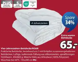 JYSK Vier-jahreszeiten-bettdecke roan Angebot