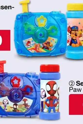 Woolworth Seifenblasenkamera Paw Patrol Angebot