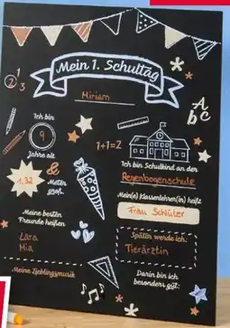 Woolworth Tafel Mein Schultag Angebot