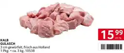 Transgourmet Kalb gulasch Angebot