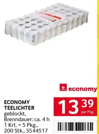 Transgourmet Economy teelichter Angebot