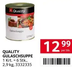 Transgourmet Quality gulaschsuppe Angebot
