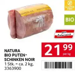 Transgourmet Natura bio puten- schinken noir Angebot