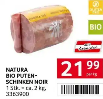 Transgourmet Natura bio puten- schinken noir Angebot