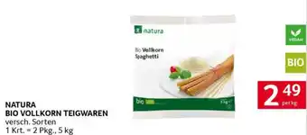 Transgourmet Natura bio vollkorn teigwaren Angebot