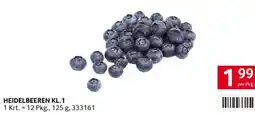 Transgourmet Heidelbeeren kl.1 Angebot