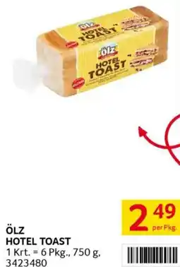Transgourmet Ölz hotel toast Angebot