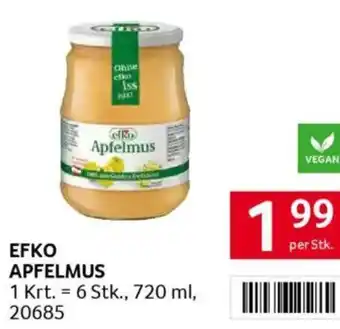 Transgourmet Efko apfelmus Angebot